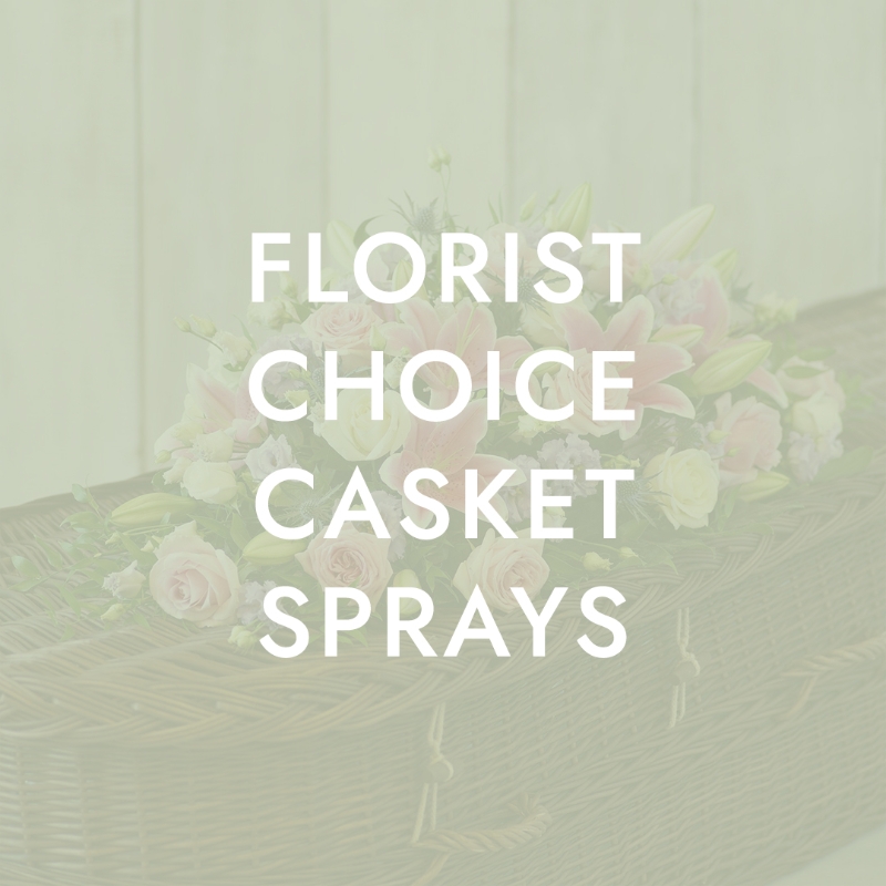 Florists Choice Casket Spray